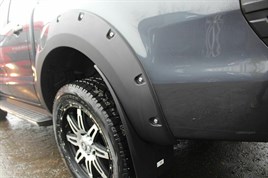 BOLT ON LOOK FENDER FLARES SET WHEEL ARCH KIT FOR FORD RANGER T6 2015-2019 D-CAB - Image 4