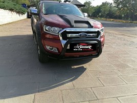 BULL BAR NUDGE BAR for Ford Ranger 2012 + (76 mm ) BAR Black - Image 5