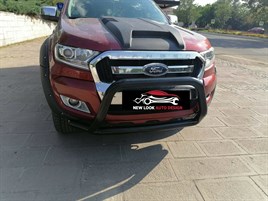 BULL BAR NUDGE BAR for Ford Ranger 2012 + (76 mm ) BAR Black - Image 4