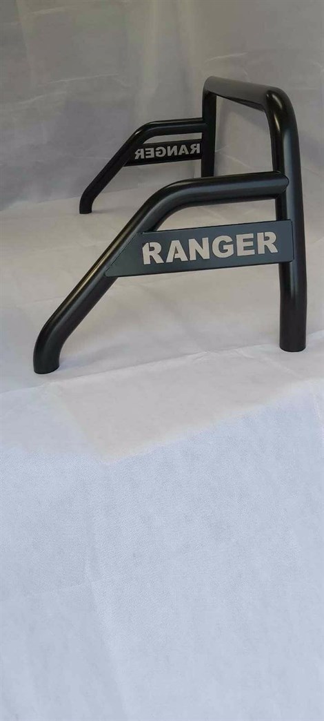 FITS FOR FORD RANGER 2006-2011 S/S ROLL BAR - SPORTS BAR – BLACK