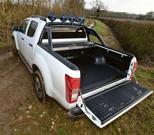 FITS FOR ISUZU DMAX 2012-2020 S/S ROLL BAR - SPORTS BAR - BLACK