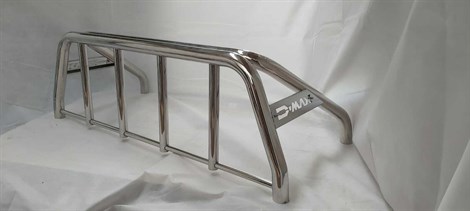 STAINLESS STEEL SPORT ISUZU DMAX 2007-2011 ROLL BARS MODEL NAME & WINDOW GUARD