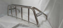 STAINLESS STEEL SPORT ISUZU DMAX 2007-2011 ROLL BARS MODEL NAME & WINDOW GUARD - Image 6