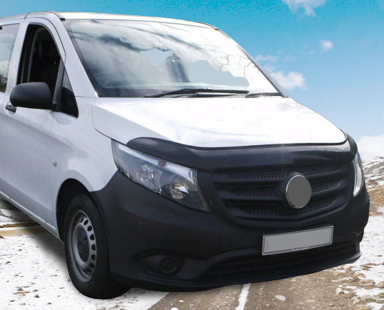 Bonnet Guard Protector Acrylic for Mercedes Vito 2014 -2021 - Image 4