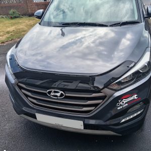 Bonnet Bug Guard Protector Black for Hyundai Tuscon 2016+