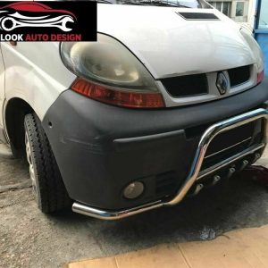 BULL BAR NUDGE BAR FOR VAUXHALL VIVARO 2004-2014 BAR Chrome