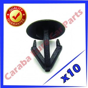 10 Pieces Hood Insulation Retaining Clip for Honda & Acura:91520-SM4-C010