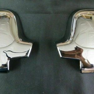 1996-2008 Citroen Berlingo Peugeot Partner Abs Chrome Mirror Cover 2Pcs