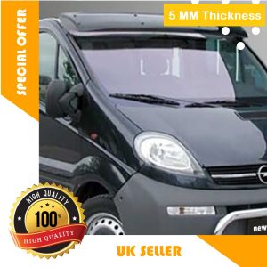 Sun Visor Black and Bug Guard for VAUXHALL VIVARO 2001-2013