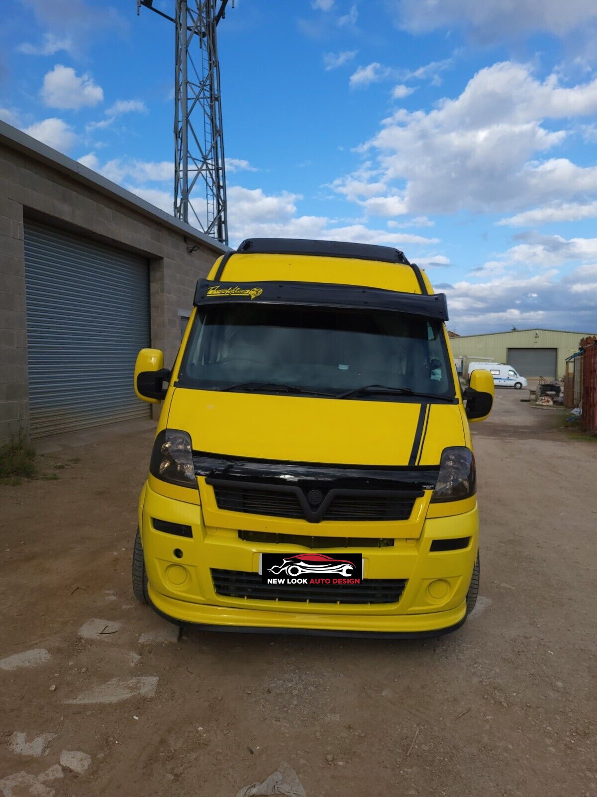 Black Sun Visor Acrylic for Renault Master 2010-2014 - Image 7