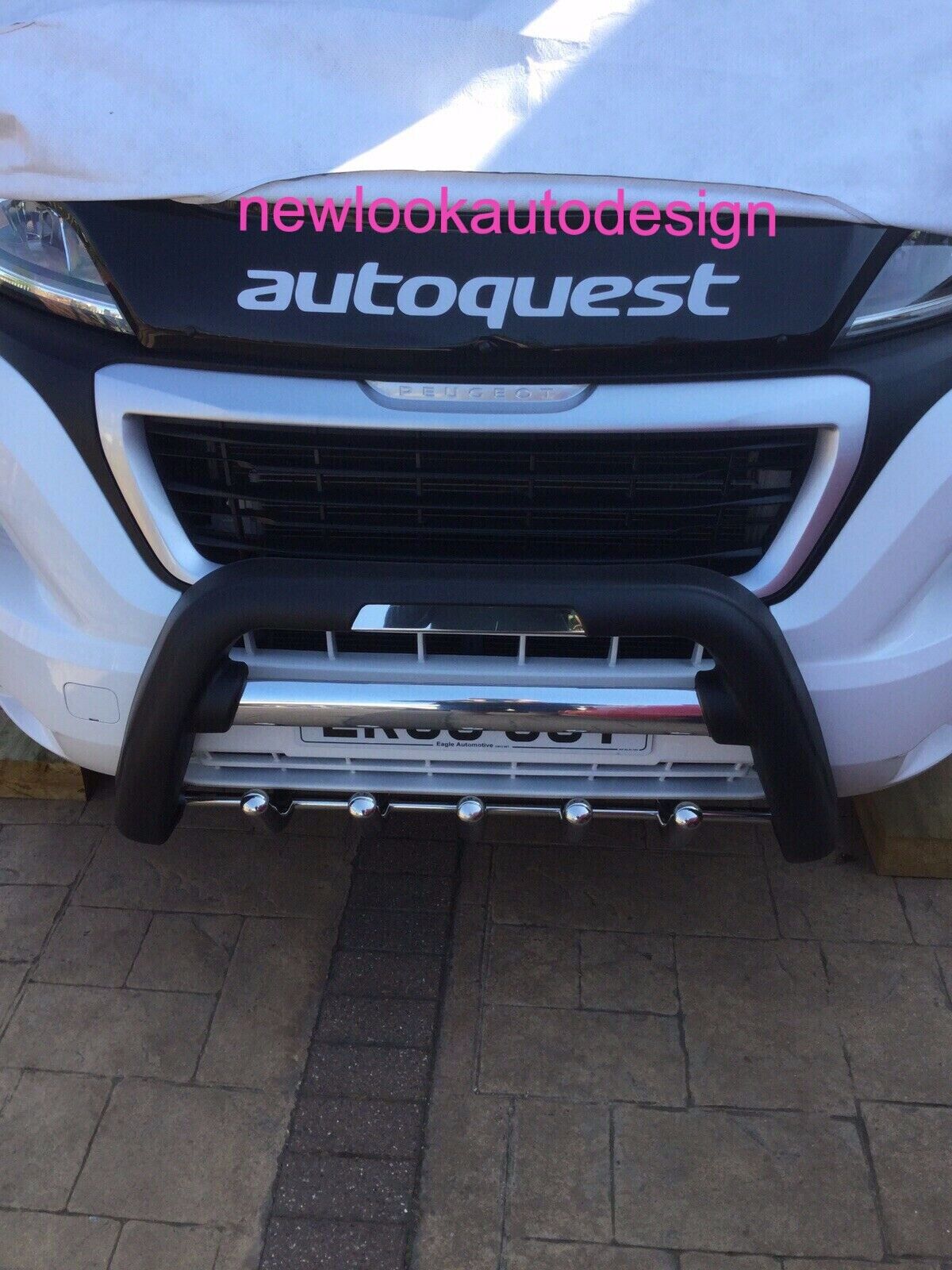 PEUGEOT Ducato/ BOXER AXLE NUDGE A-BAR, BULL BAR 2007+ - Image 6