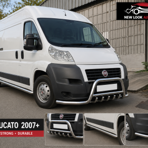 Fiat Ducato 2007+ Stainless Steel Front Bull Bar