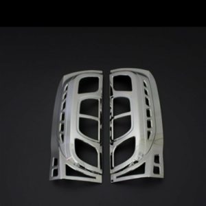 ABS Chrome Rear Lamp Frame Trim Cover 2 pcs Fiat Qubo Fiorino 2008 onwards