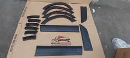 ABS Wheel Arch Extensions and Body Cladding For Dacia Duster 2018+ 12 pcs - Image 4