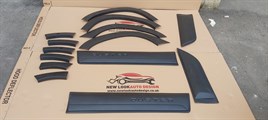 ABS Wheel Arch Extensions and Body Cladding For Dacia Duster 2018+ 12 pcs - Image 2