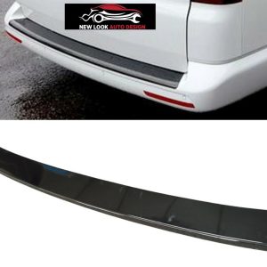 BLACK ABS Rear Bumper Protector Guard For VW T6 2015+