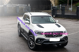 BONNET SCOOP COVER SIDE VENT MATTE BLACK FOR MITSUBISHI L200 2016 ONW - Image 3