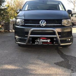 BULL BAR NUDGE BAR for VW Transporter 2015-2023 BAR Chrome