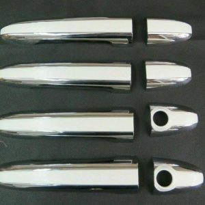 CHROME DOOR HANDLE ABS COVER SET FOR FORD TARNSIT CUSTOM (2013 ONW)