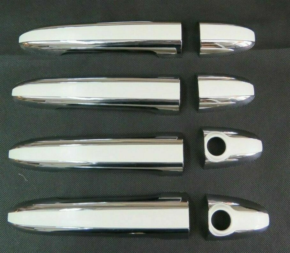 CHROME DOOR HANDLE ABS COVER SET FOR FORD TARNSIT CUSTOM (2013 ONW)