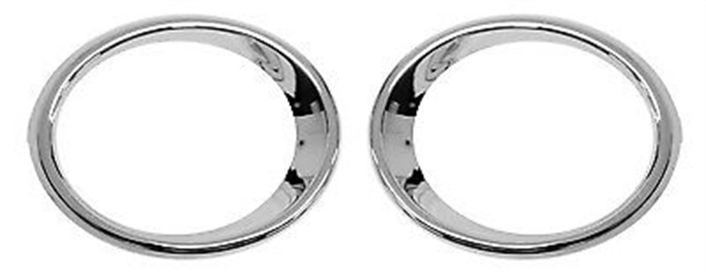 CHROME FOG LIGHT FRAME SET FOR RENAULT TRAFIC S.STEEL 2014+ - Image 2