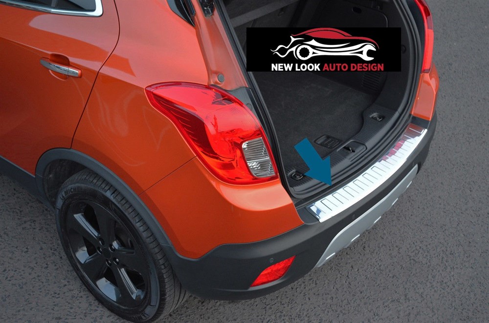 Chrome Rear Bumper Protector Guard Stainless Steel For VAUXHALL MOKKA 2012+ - Image 3