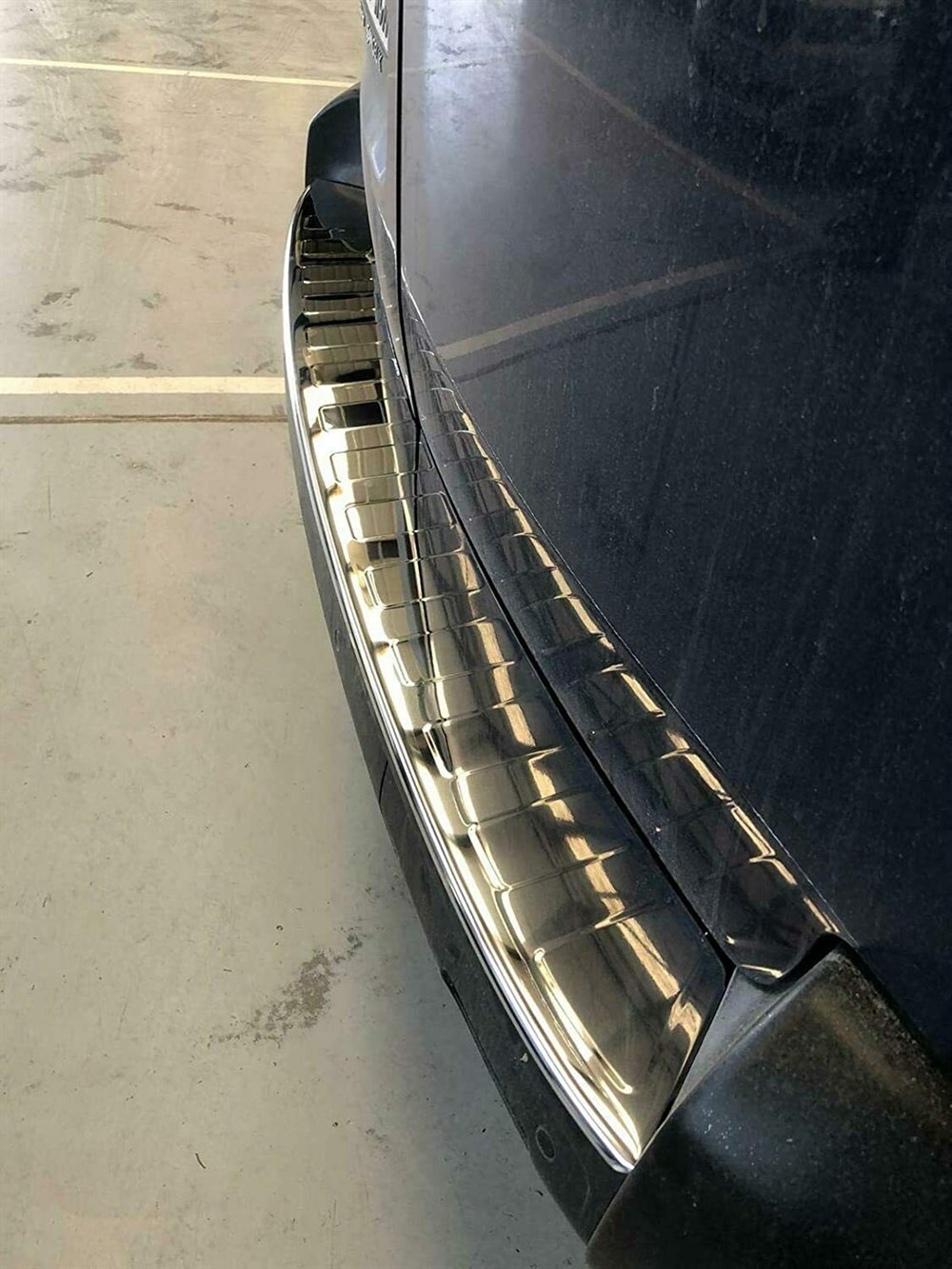 Chrome Rear Bumper Protector Guard Stainless Steel For VAUXHALL ZAFIRA 2011-2017