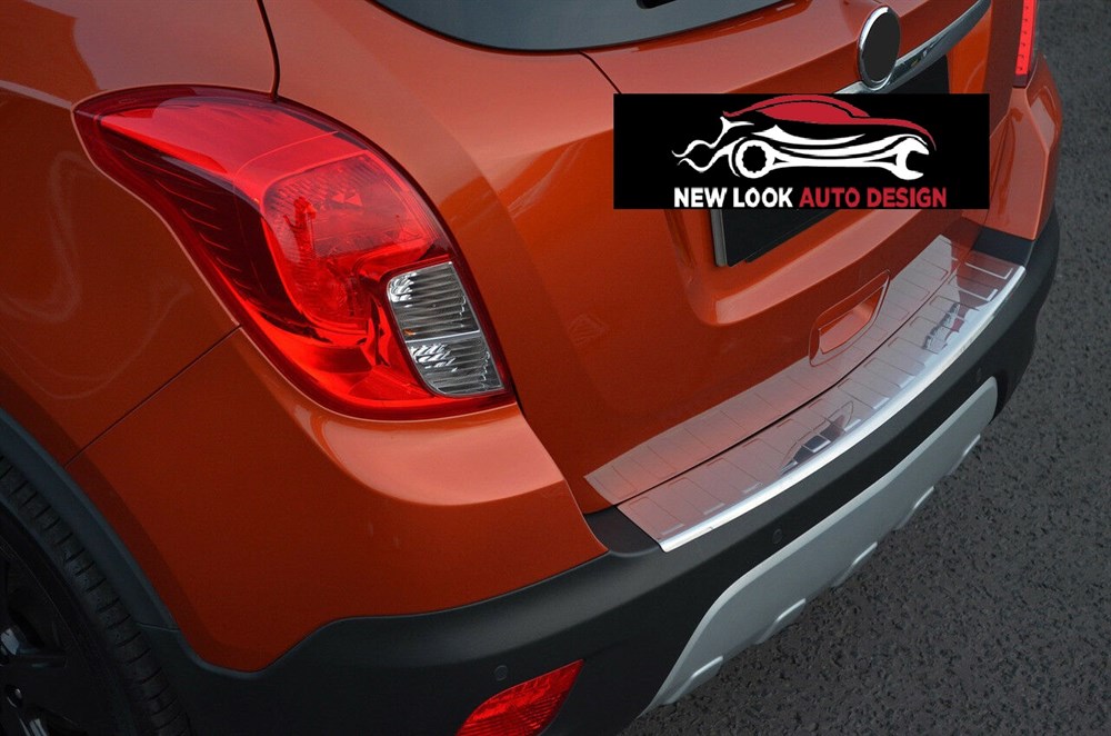 Chrome Rear Bumper Protector Guard Stainless Steel For VAUXHALL MOKKA 2012+