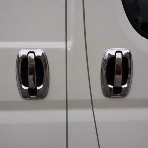 Chrome S.STEEL Door Handle 4 PCS Door FIAT DUCATO 2006-2016