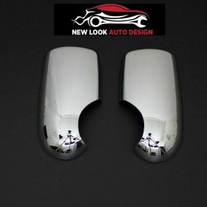 Chrome Stainless Steel 2pc Wing Mirror Trim Set for Ford Transit 2002-2013