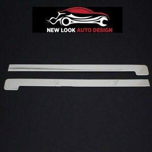 Chrome Stainless Steel Rear Sliding Door Rail Trim 2pcs To Fit Peugeot Rifter