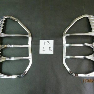 CHROME STOP LAMP FRAME ABS SET FOR FORD TOURNEO COURIER (2014 ONW)