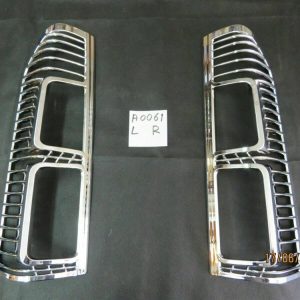 CHROME STOP LAMP FRAME ABS SET FOR RENAULT TRAFIC / VAUXHALL VIVARO (2015 ONW)