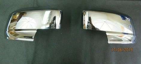 CHROME WING SIDE ABS MIRROR COVER SET FOR VW CADDY (2015 ONW)
