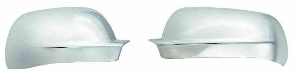 CHROME WING SIDE ABS MIRROR COVER SET FOR VW BORA (1998-2004) - Image 2