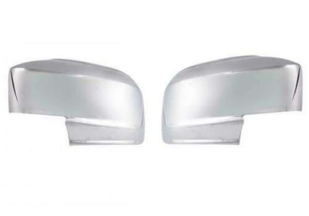 CHROME WING SIDE ABS MIRROR COVER SET FOR VW CADDY (2015 ONW) - Image 2