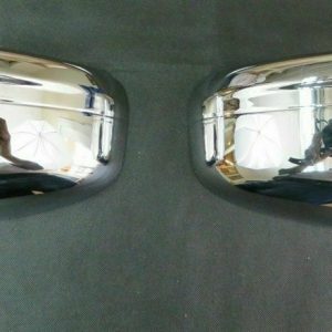 CHROME WING SIDE ABS MIRROR COVER SET FOR FORD COURIER (2014-2016)