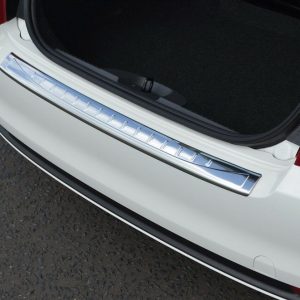 FIAT 500 2007-2015 CHROME S.STEEL REAR BUMPER PROTECTOR GUARD COVER