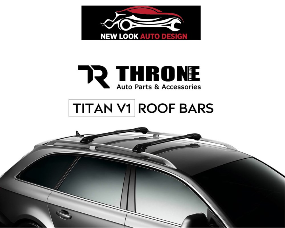 HYUNDAI MATRIX (FC) MPV 01-2010 BLACK LOCKABLE ROOF RACK CROSS BAR
