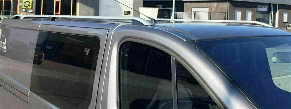 FIAT DOBLO 2010-2020 ROOF RAILS ROOF BARS OEM QUALITY SILVER - Image 5