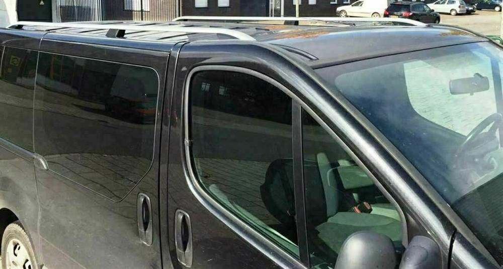 FIAT DOBLO 2010-2020 ROOF RAILS ROOF BARS OEM QUALITY SILVER - Image 4