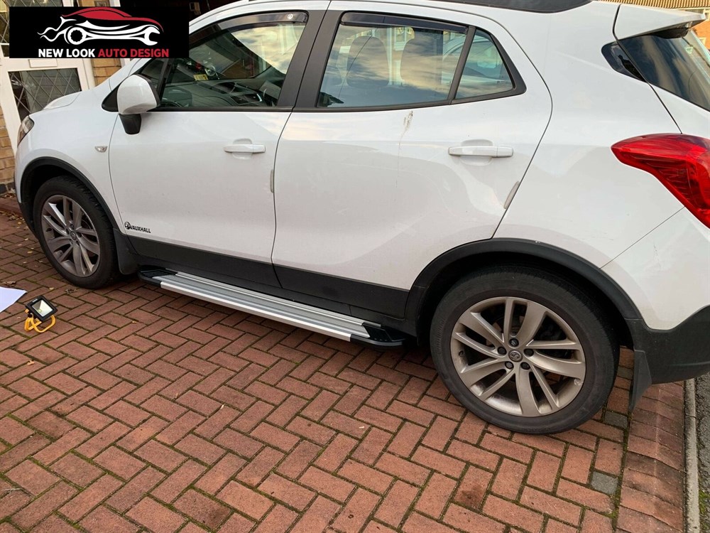 FIAT DOBLO ALUMINIUM SIDE STEPS RUNNING BOARDS 2010 ONWARDS - Image 9
