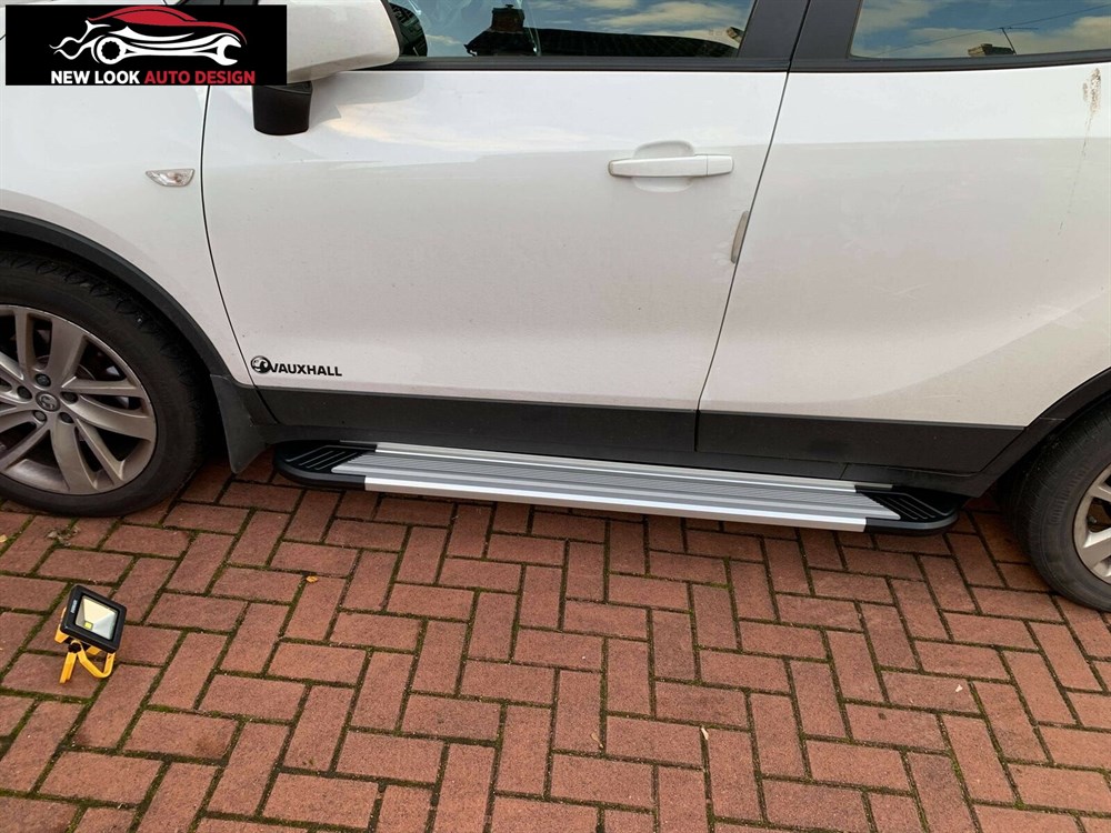 FIAT DOBLO ALUMINIUM SIDE STEPS RUNNING BOARDS 2010 ONWARDS - Image 12