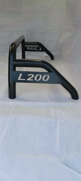 FITS FOR MITSUBISHI L200 2006-2015 S/S BLACK ROLL BAR - SPORTS BAR – BLACK - Image 4