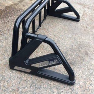 FITS FOR TOYOTA HILUX 2015 + S/S BLACK ROLL BAR - SPORTS BAR – BLACK