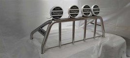 Fits ISUZU DMAX 2007-2011 ROLL BARS MODEL NAME & WINDOW GUARD + JUMBO SPOT LIGHTS - Image 3