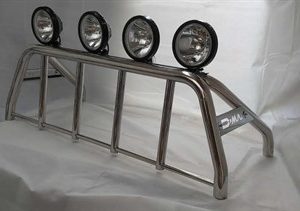 Fits ISUZU DMAX 2012-2019 ROLL BARS MODEL NAME & WINDOW GUARD + JUMBO SPOTS