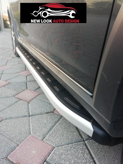 FITS VOLKSWAGEN CADDY SIDE BARS STEPS RUNNING BOARDS CHROME 2004 ONW - Image 6
