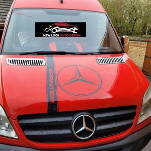 FOR MERCEDES BENZ SPRINTER 1995 - 2002 NEW FRONT HOOD AIR VENT GRILL