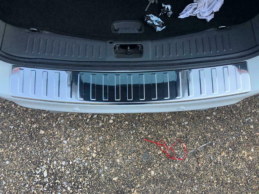 FORD KUGA 2005-2013 CHROME S.STEEL REAR BUMPER PROTECTOR GUARD COVER - Image 3